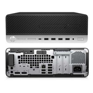 Kit Monitor + Pc Hp Prodesk 400 G4 Sff (i7-6ta 16gb 1tbb Ssd) + Teclado & Mouse Reacondicionado Grado A