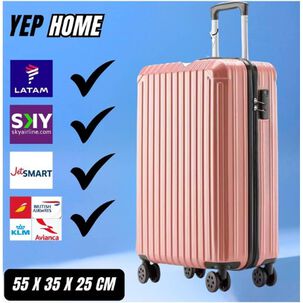 Maleta Cabina Medida Oficial Universal Con Clave Yep Home Lisa