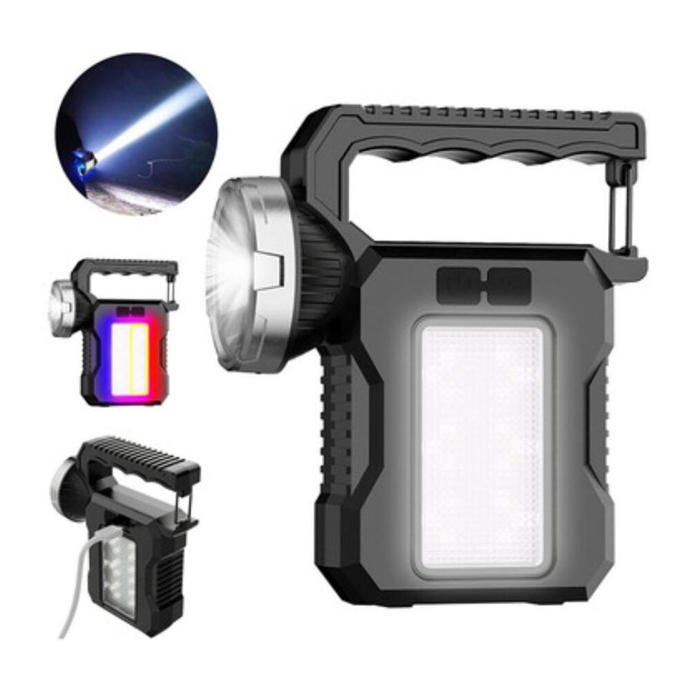 Linterna Solar Y Recargable Usb Led De Mano image number 4.0