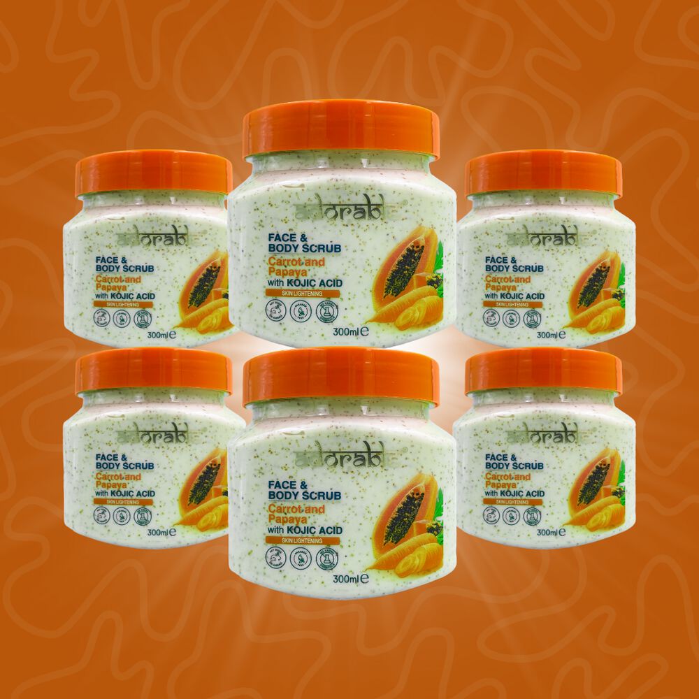 Pack Adorable 6 Exfoliantes Zanahoria-papaya & Ácido Kójico 300ml image number 1.0