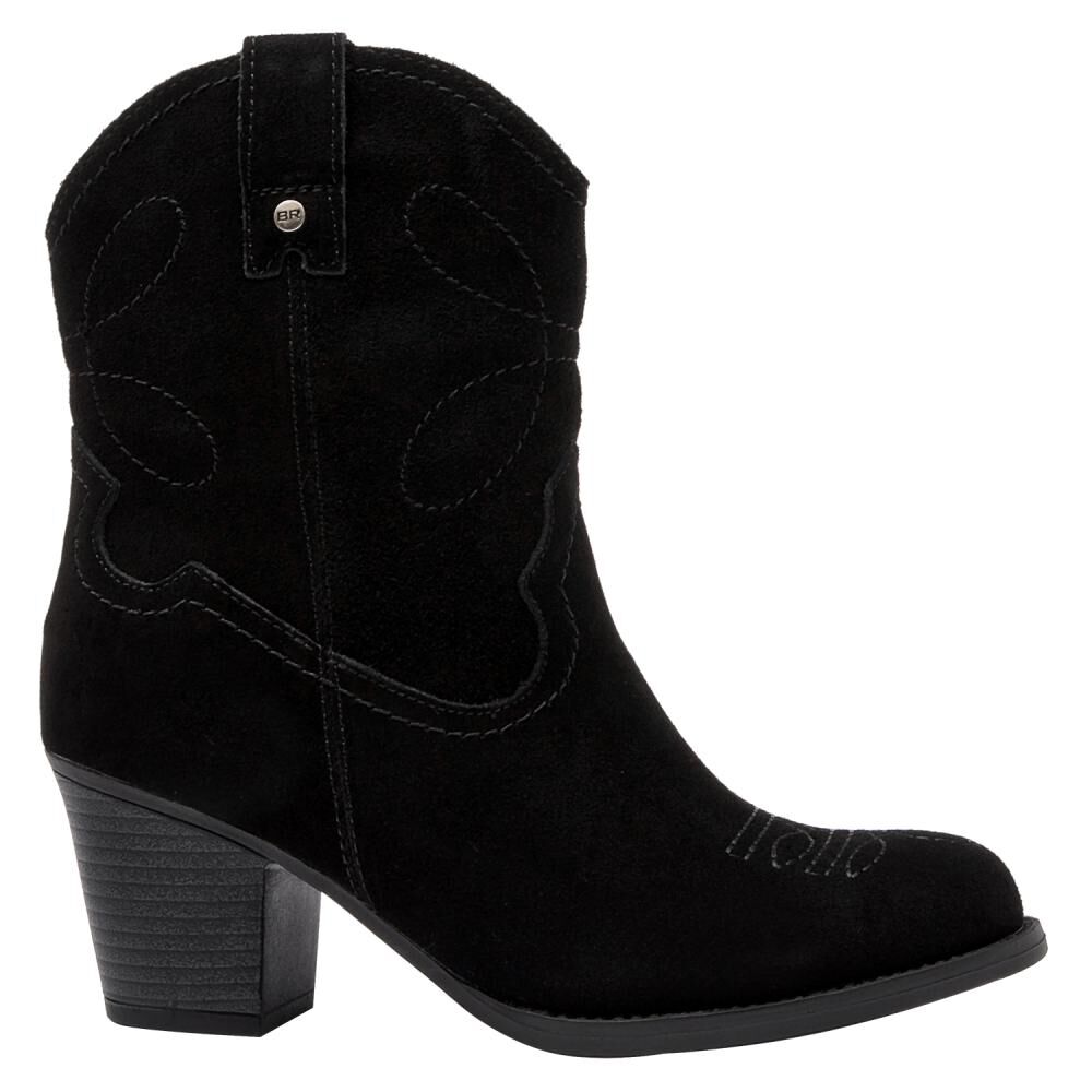 Bot&iacute;n Mujer Bruno Rossi Brmj644 Negro image number 0.0