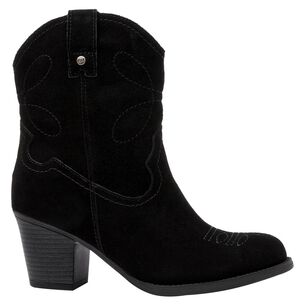 Bot&iacute;n Mujer Bruno Rossi Brmj644 Negro