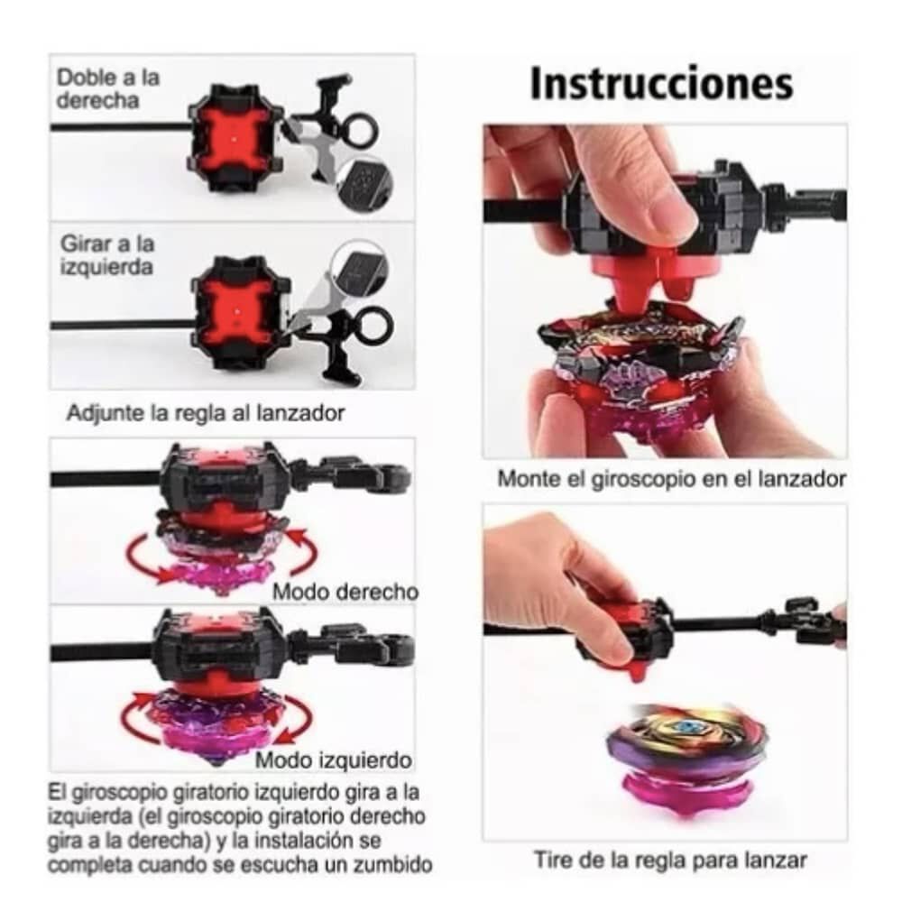 12 Estilos Bayblades Metal Fusion Beyblades Set Storage Box image number 2.0