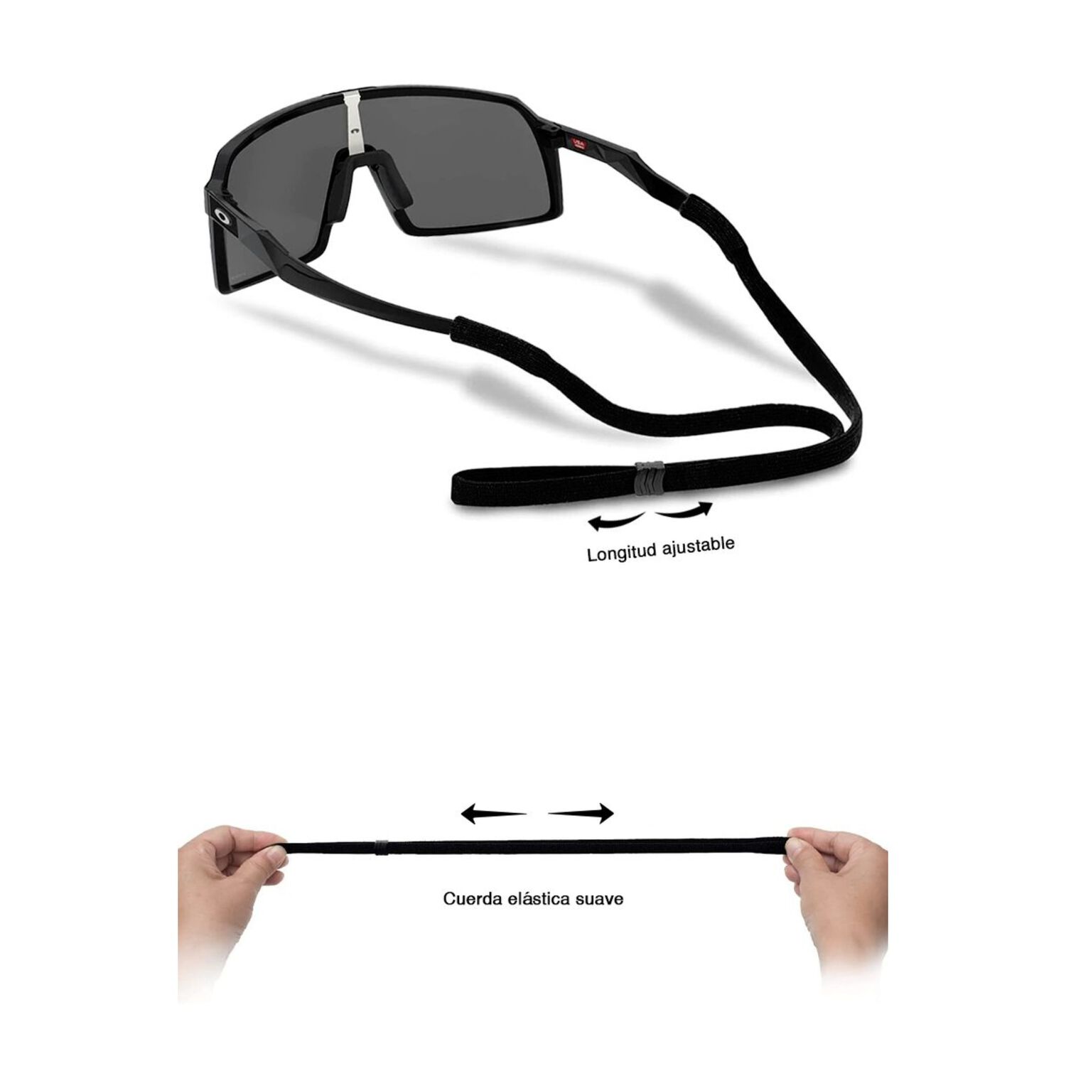 Correa Para Lentes Universal Negro York Eyewear image number 1.0