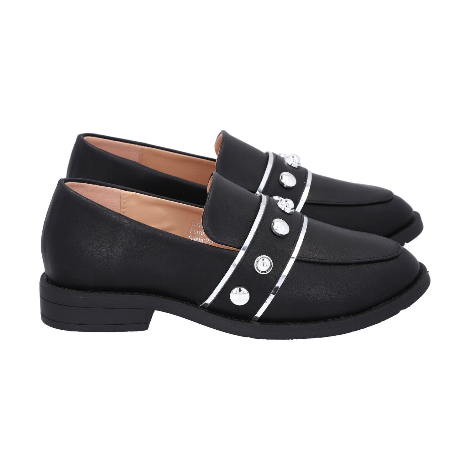Zapato Mujer Negro Lola Police image number 2.0