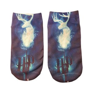 Calcet&iacute;n 3d Tobillera Kawaii Hp Harry Mago