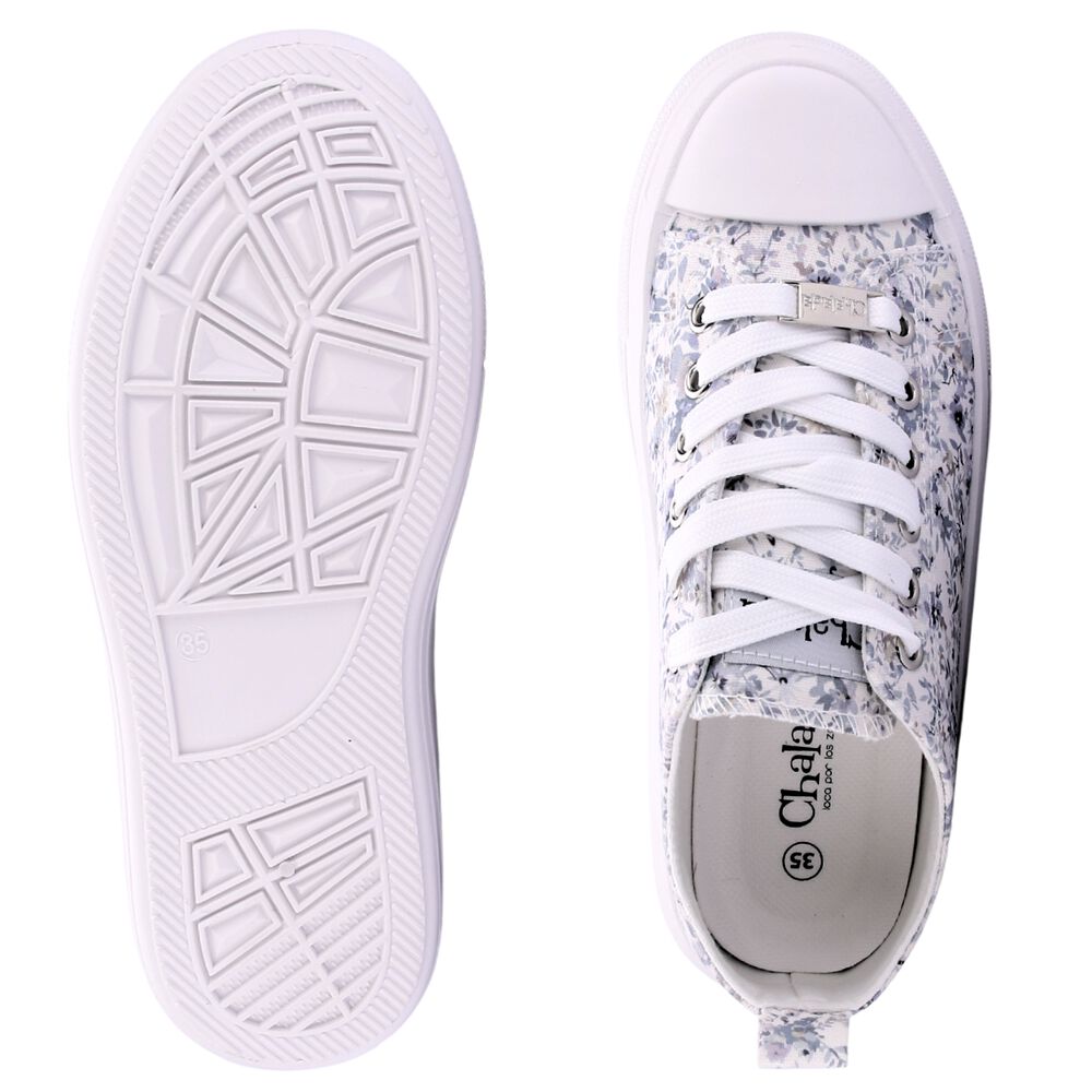 Zapatilla Mujer Chalada Clu-17 Blanco Urbano image number 6.0
