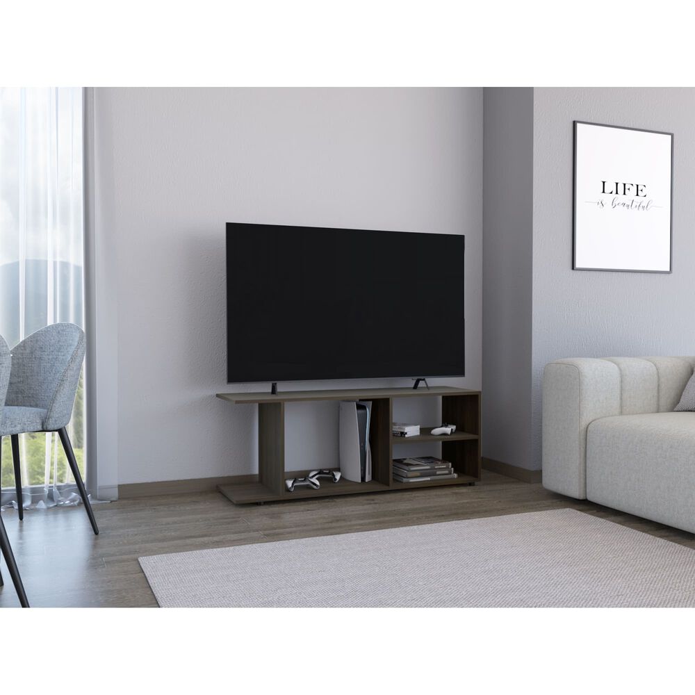Mesa De Tv 50" Fm 45,4x120,3x34,9 Cm Café Oscuro image number 4.0