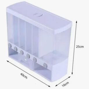 Dispensador Pared Mesa 6 Espacios