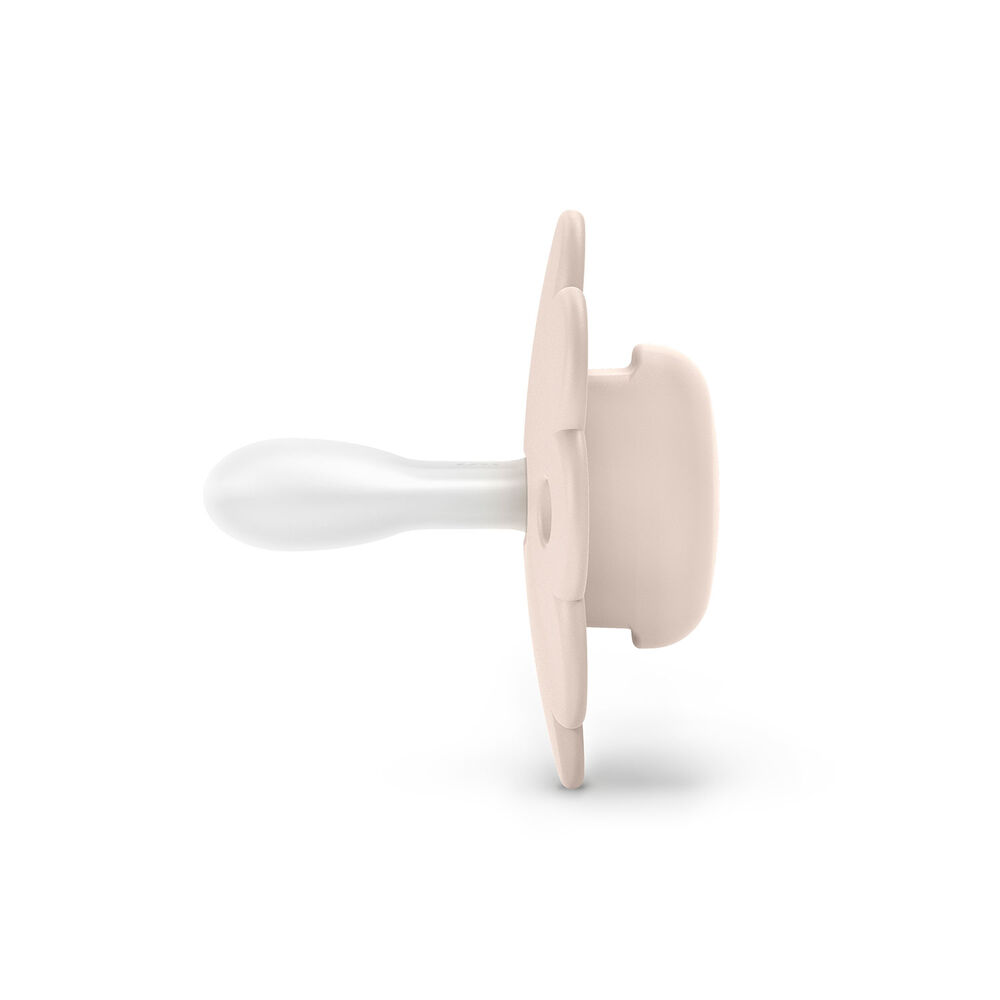 Chupetes Wonder Viva Magenta/mauve Chalk Con Tetina Fisiol&oacute;gica Sx Pro De Silicona 6/18 Meses + Broche Wonder De Silicona Mauve Chalk image number 3.0