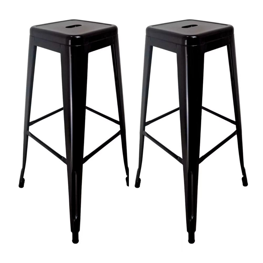 Pack 2 Taburete En Acero Ideal Para Bares, Cocina Y Restaurante image number 0.0