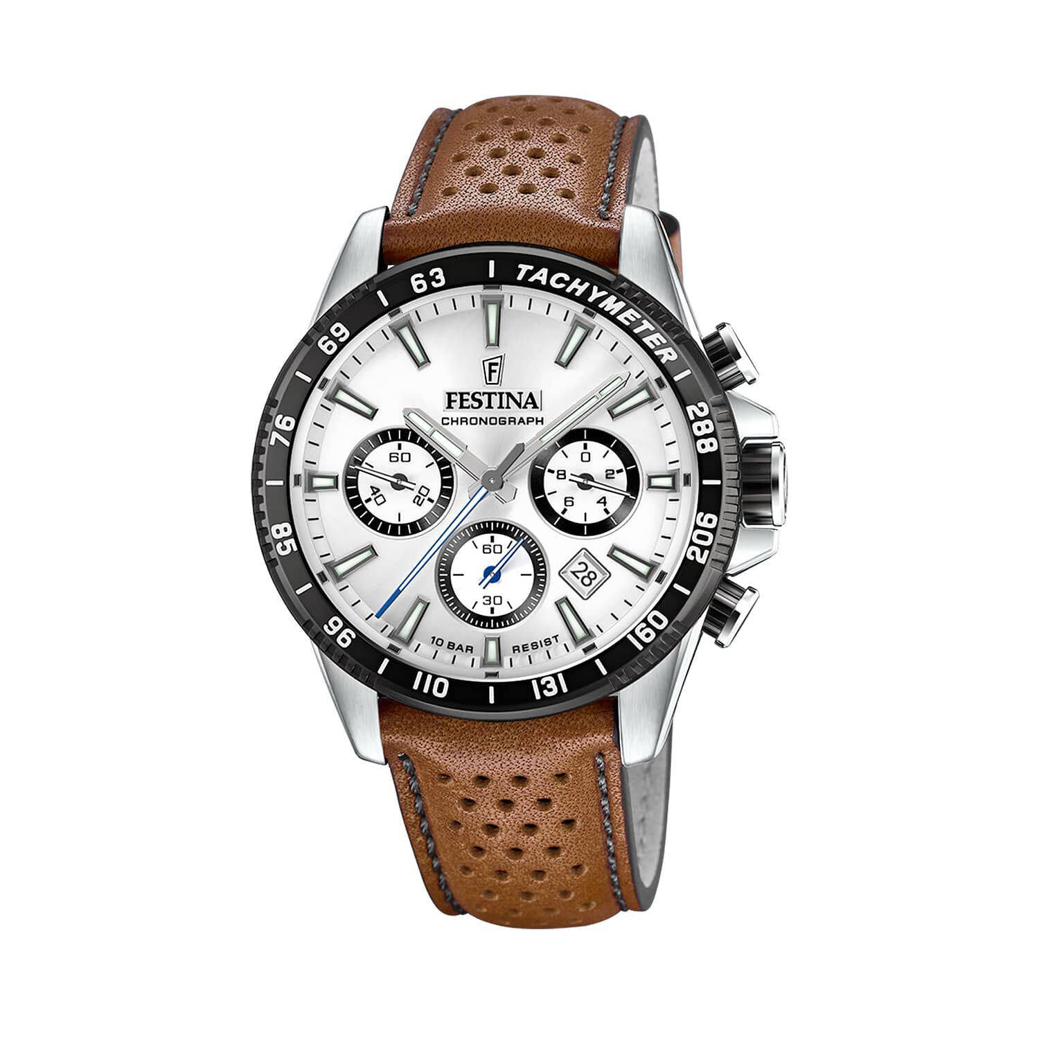 Reloj F20561/1 Festina Plateado Hombre Timeless Chronograph image number 0.0