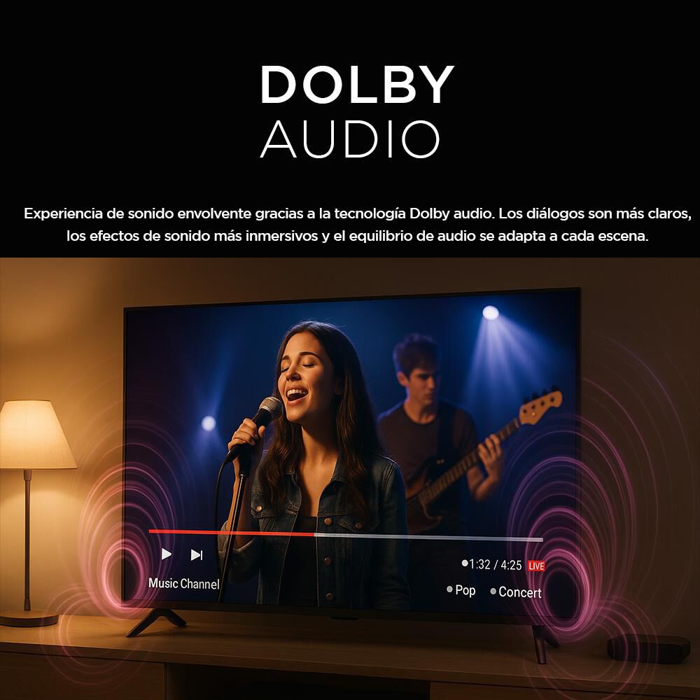 Led 55" Caixun C55V1UG / Ultra HD 4K / Smart TV image number 5.0