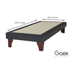 Base 1 Plaza 190 Con Respaldo Berna Bajo