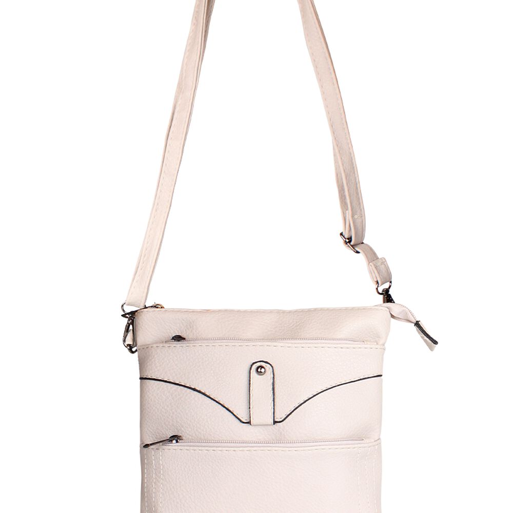 Cartera Bandolera Felicia Blanca Invierno Anabella Sachi image number 0.0
