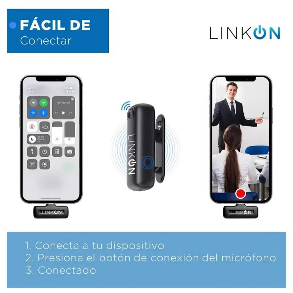 Microfono Inalambrico Solapa Entrada Usb C image number 3.0