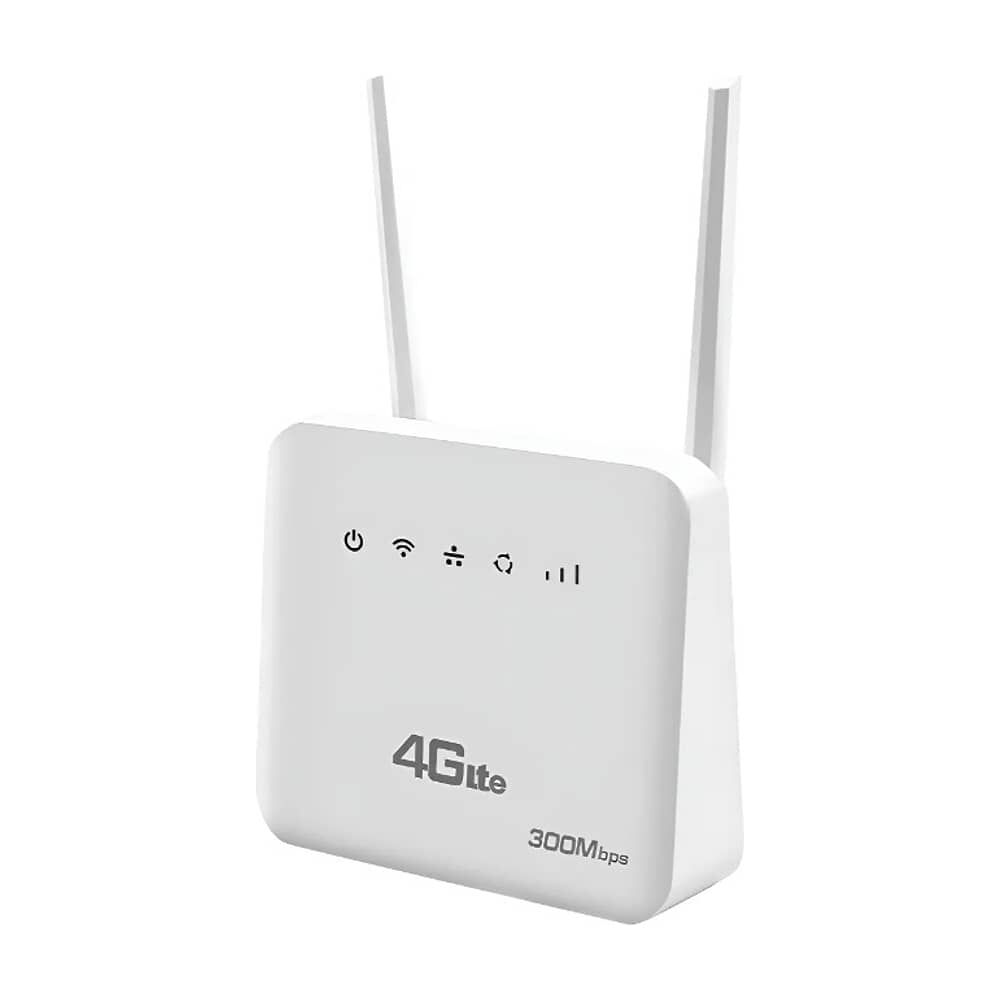 Modem Router 4g Wifi 6 Liberado 300mbps Rj45 4 Antenas Blanco image number 0.0