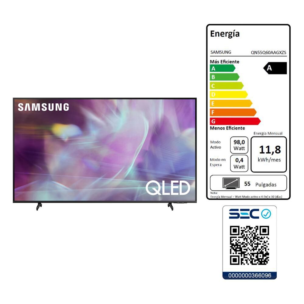 Qled 55" Samsung Q60A / Ultra HD 4K / Smart TV image number 10.0