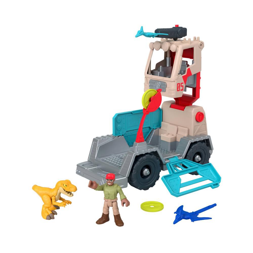 Set Imaginext Dino Raptor Rescue Tracker image number 2.0