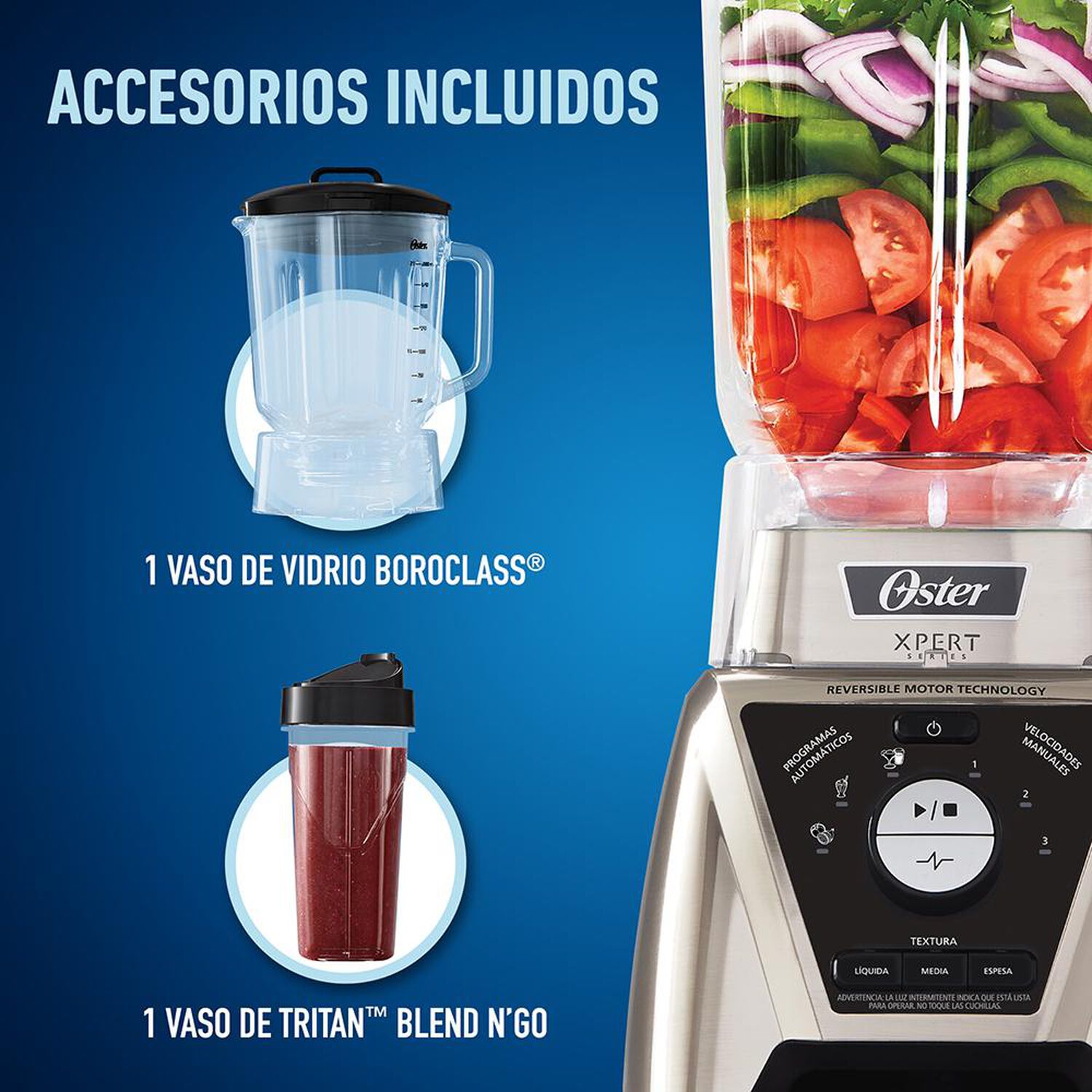 Licuadora Oster BLST3B-CPG-052 / 2 Litros / 1100W image number 6.0
