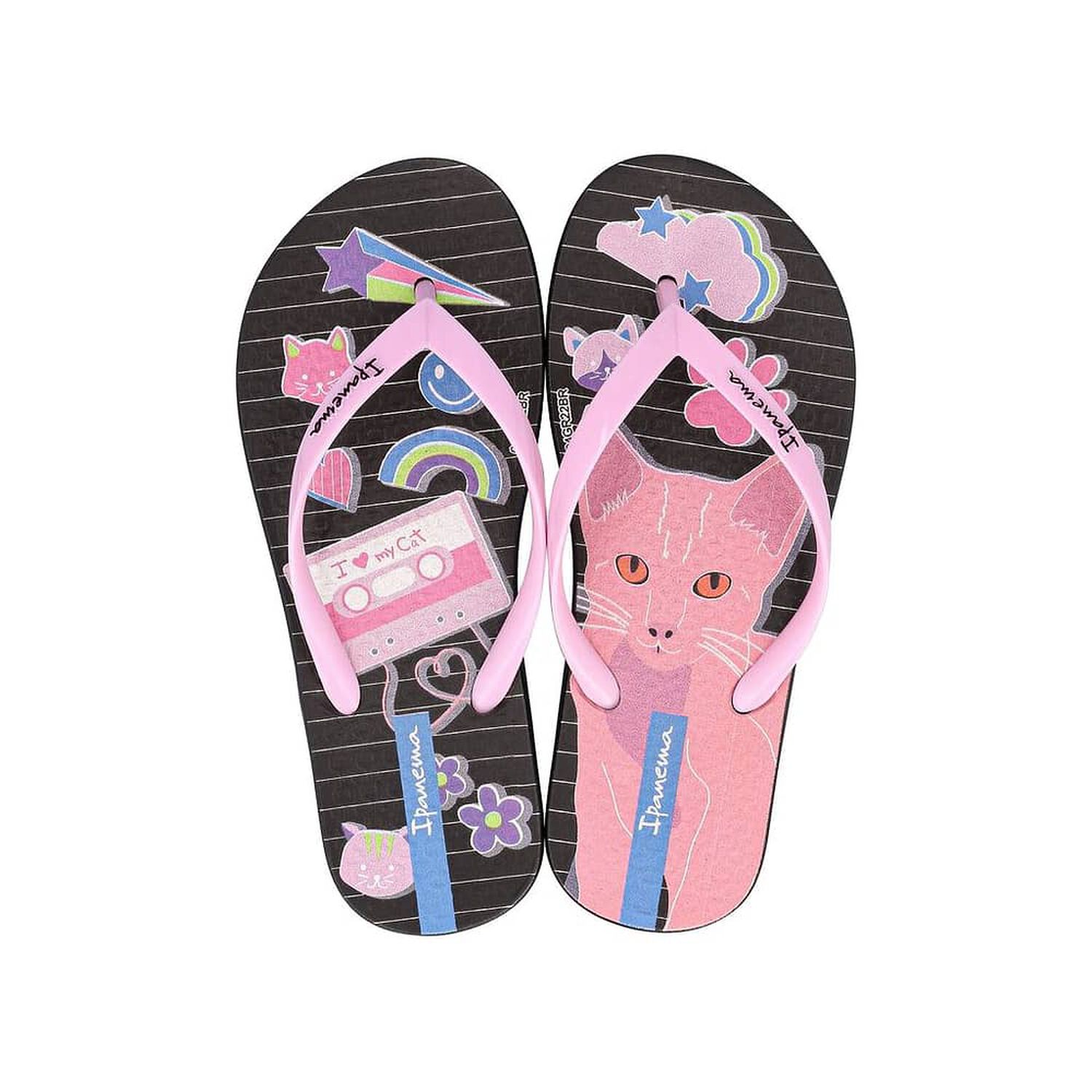 Sandalia Pets Negro Ipanema image number 0.0