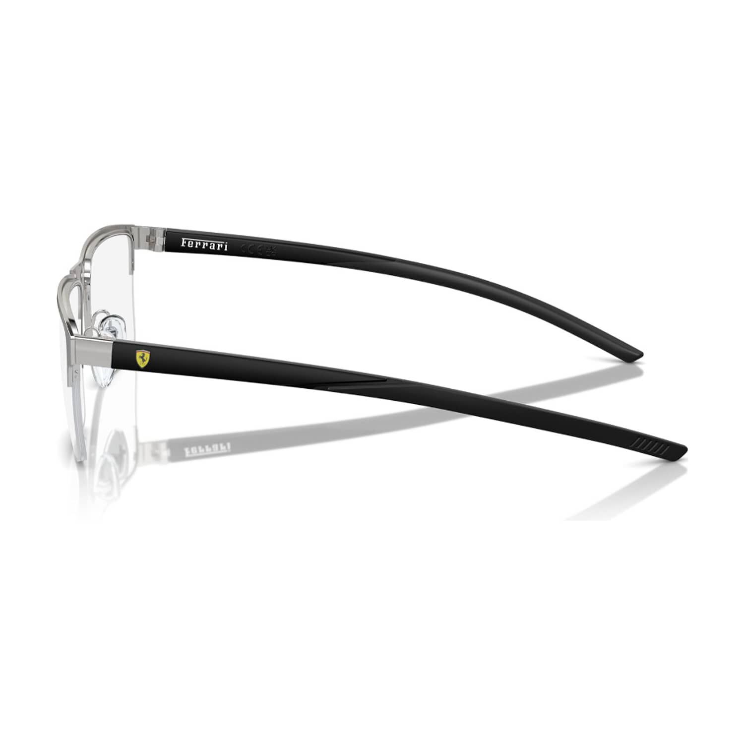Lentes &Oacute;pticos Plateado Cepillado Scuderia Ferrari image number 2.0