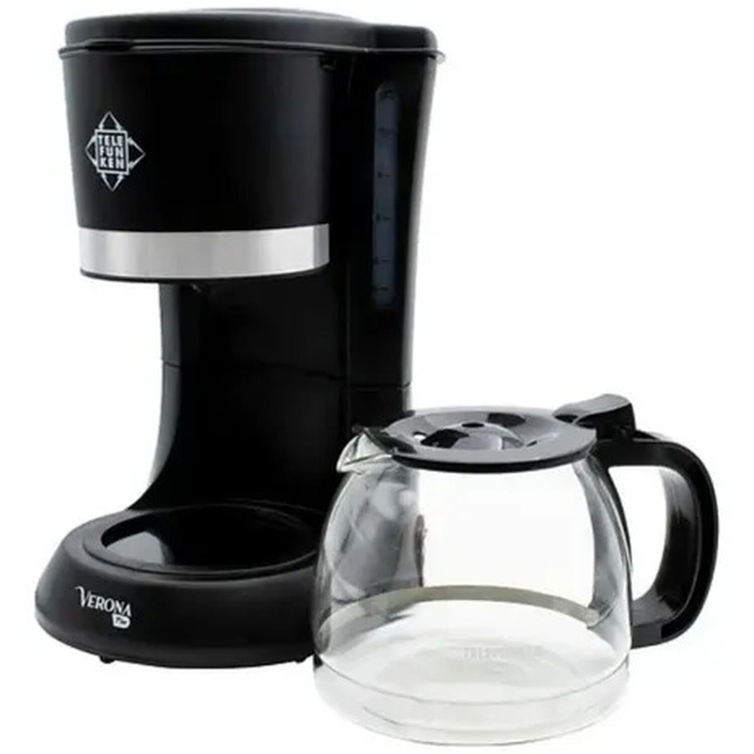 Cafetera Electrica Telefunken Verona Plus Negra 1.2 L image number 6.0