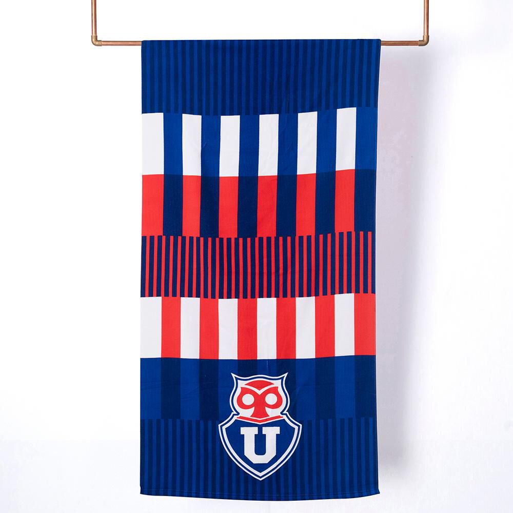 Toalla De Playa Infantil Con Jockey U De Chile Stroke / 140x70 Cm image number 1.0