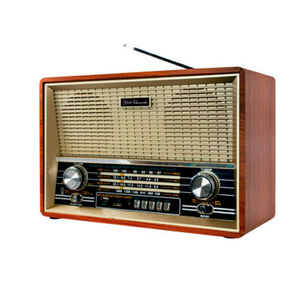 Radio Portátil Bluetooth Retro Grund Mlab Usb Am Fm Fj