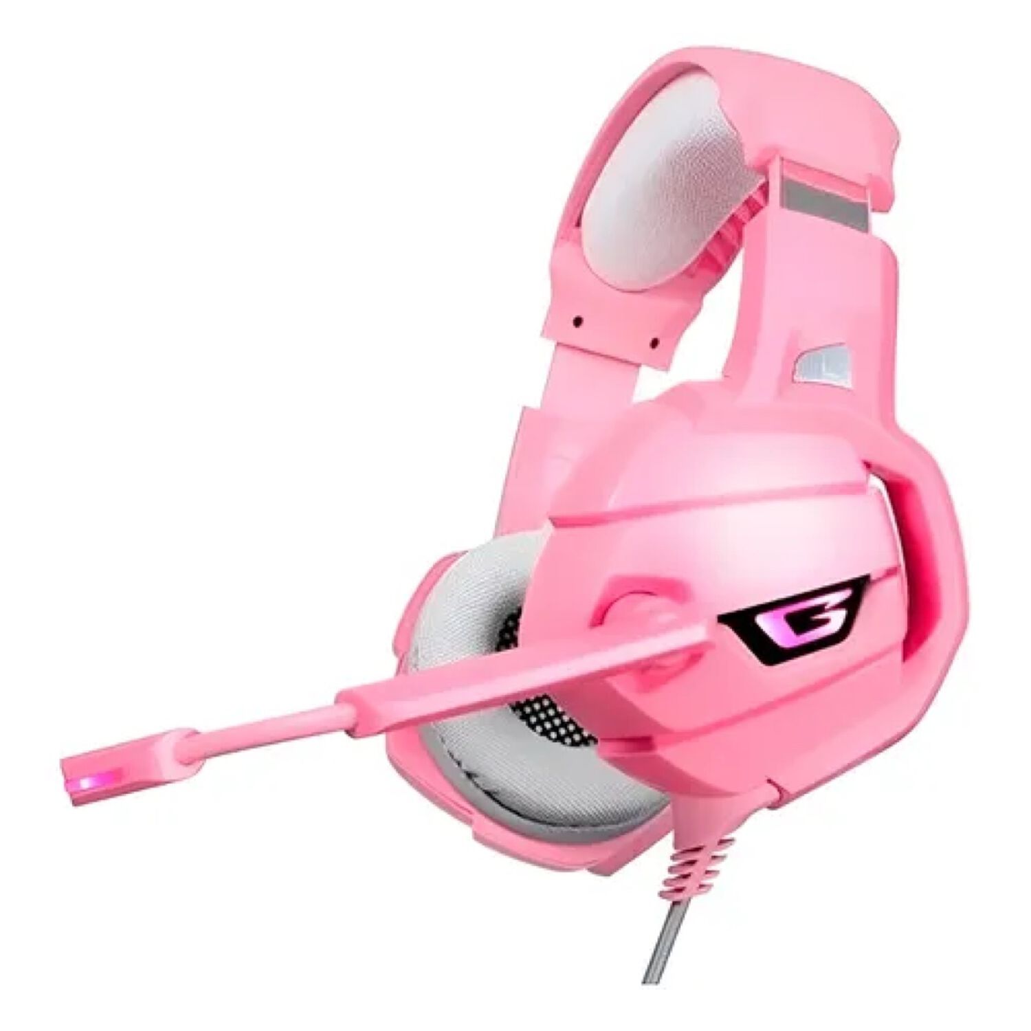 Aud&iacute;fonos Gamer Onikuma K5 Compatibles Pc Ps4 Rosa image number 4.0