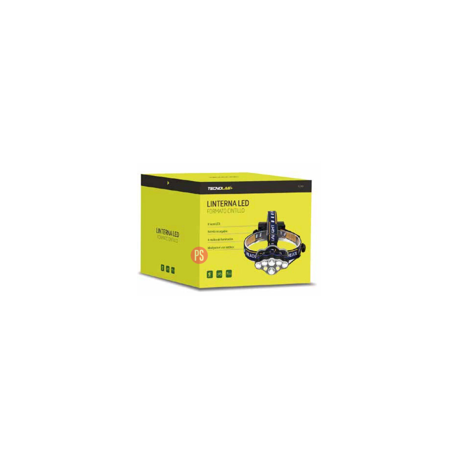 Linterna Led Cabeza 8 Luces Led Recargable - Ps image number 3.0