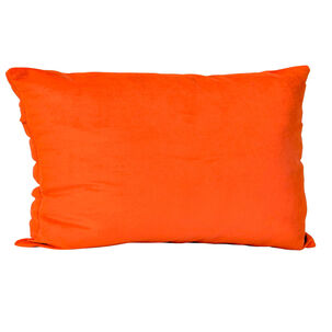 Cojin Felpa New Velvet 30x60 Naranja
