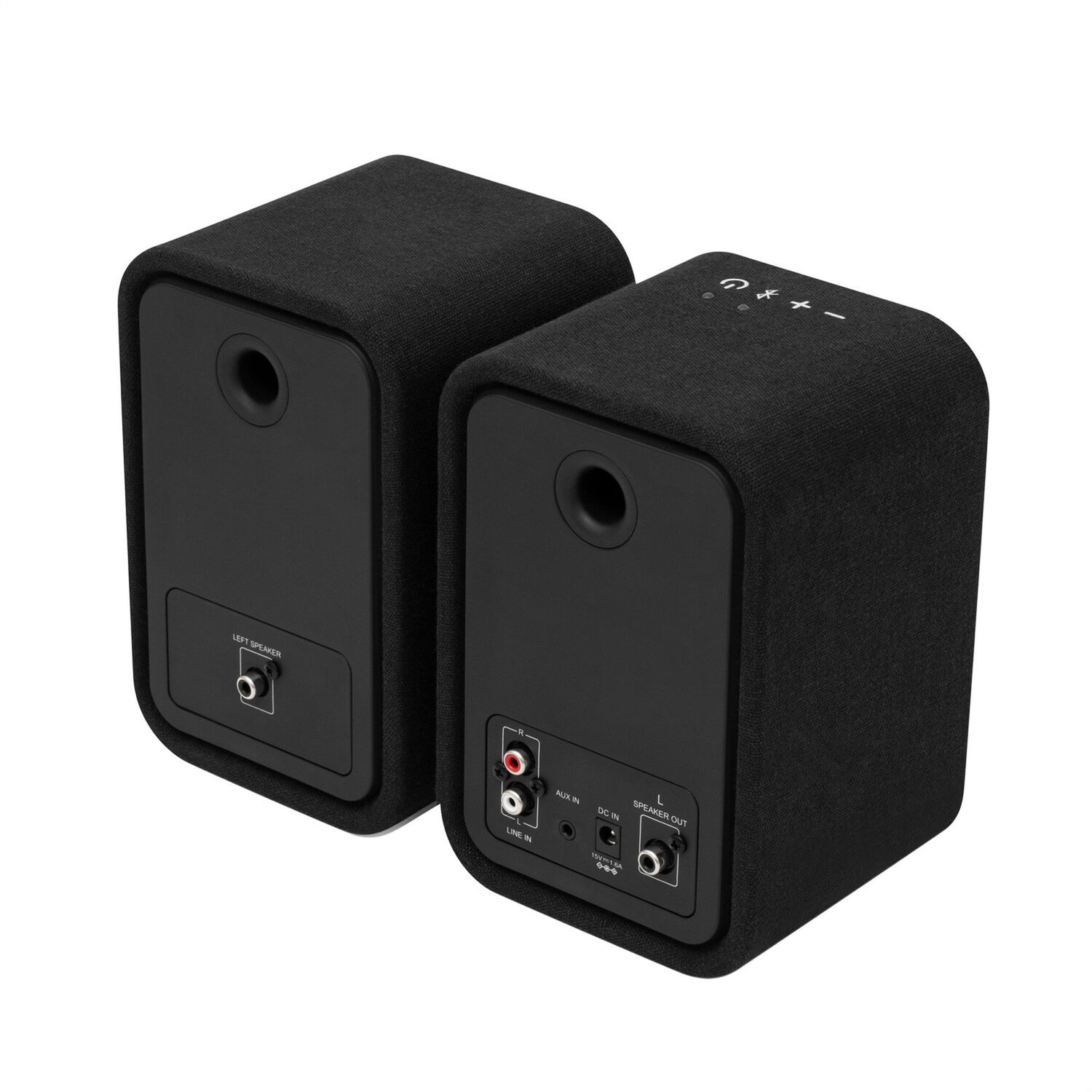 Parlantes Bluetooth 5.3 Uplift Bookshelf Negros Marley image number 2.0