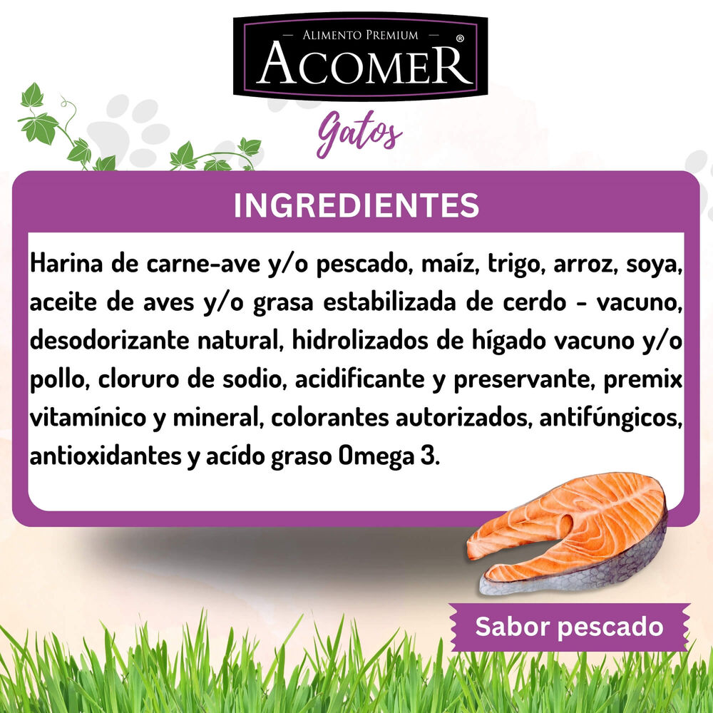 Alimento Para Gato Adulto Acomer 10kg image number 4.0