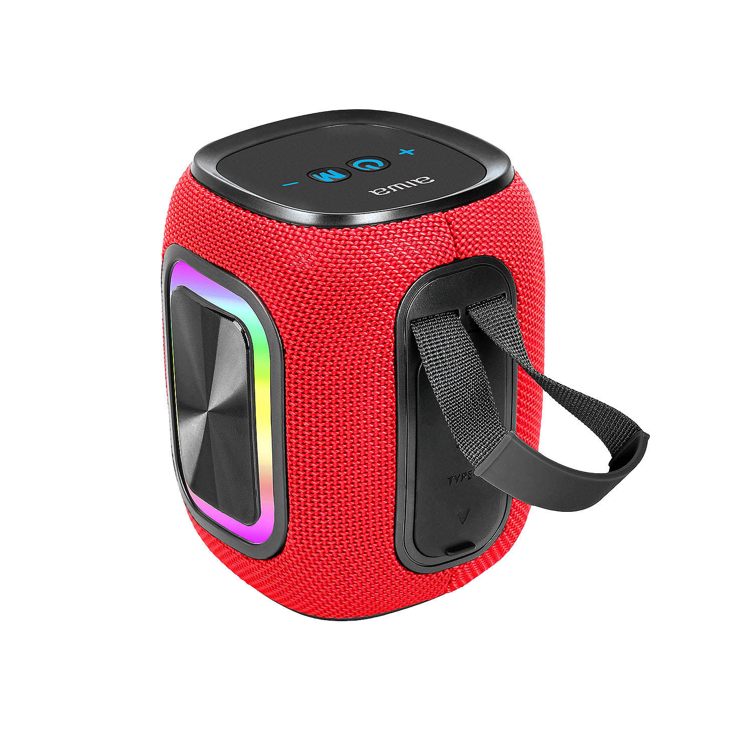 Parlante Bluetooth Inal&aacute;mbrico Aiwa 12w Radio Fm Luz Rgb Aw-kb61 image number 2.0