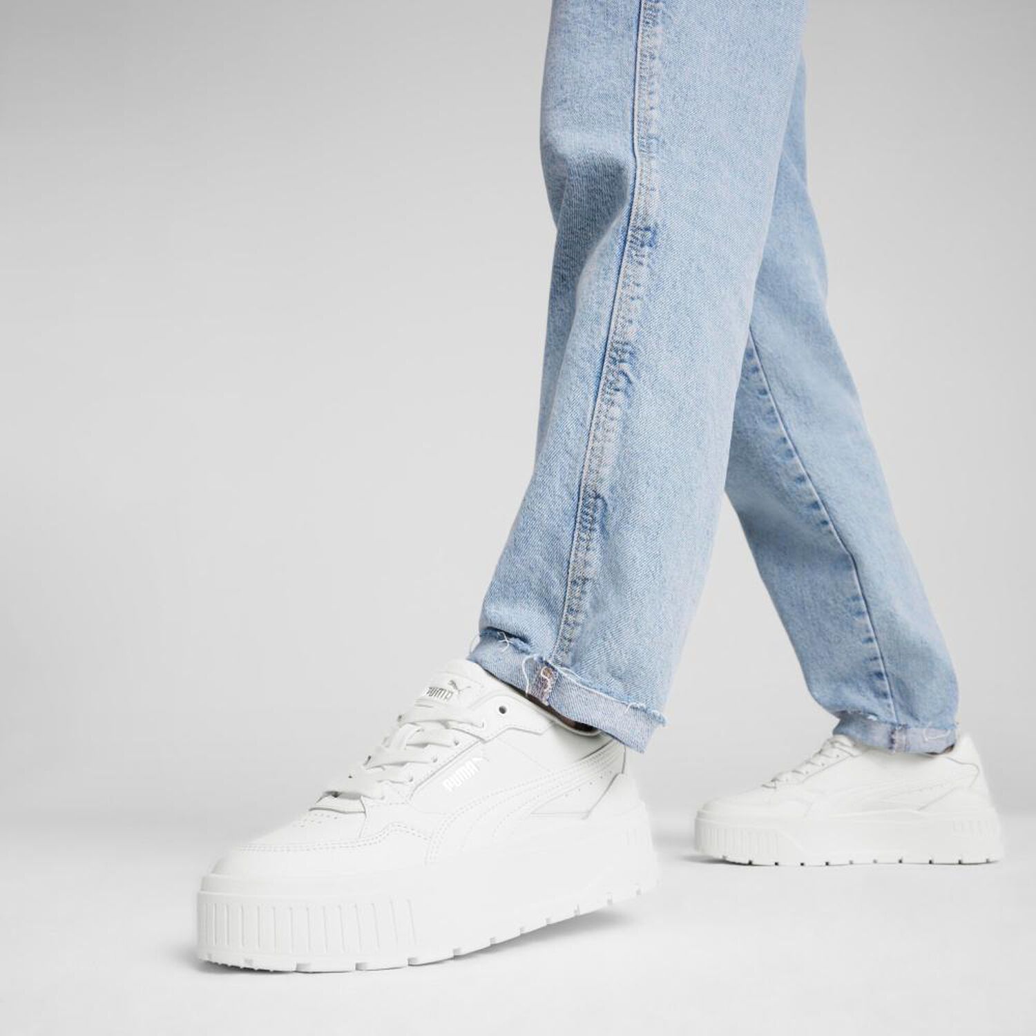 Zapatilla Urbana Mujer Puma Karmen Ii Idol Blanco image number 5.0