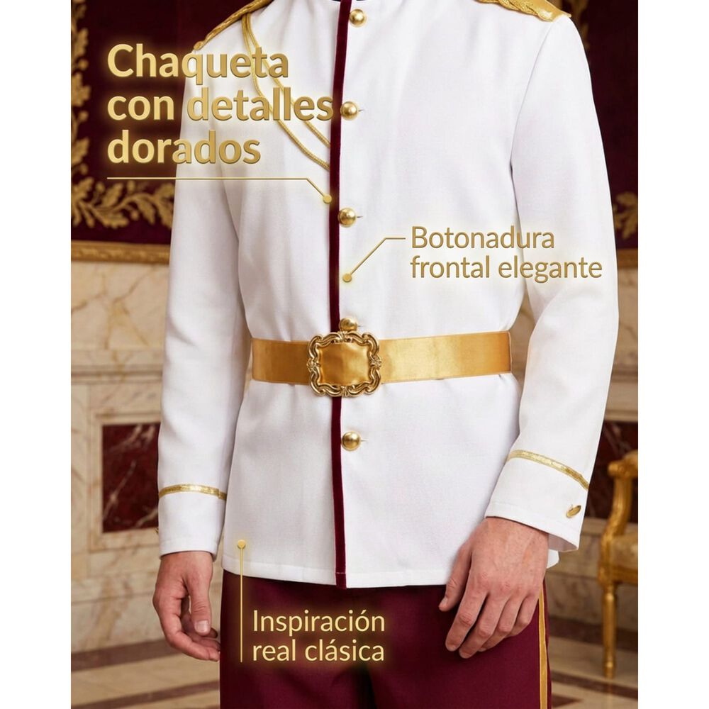 Disfraz Adulto Principe Encantador Cenicienta image number 6.0
