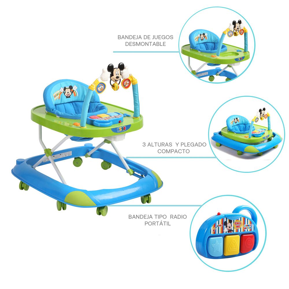 Andador Musicpark Mickey image number 7.0