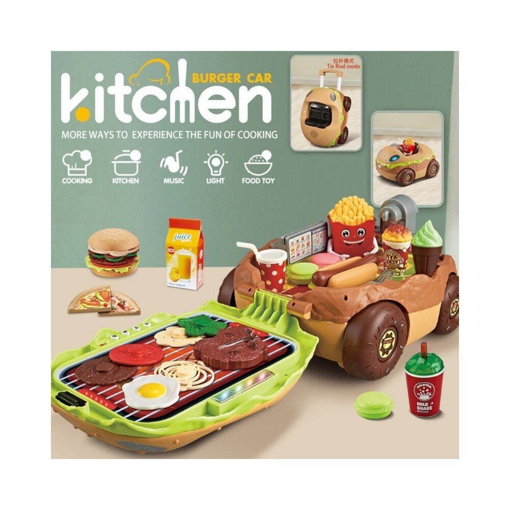 Set Cocina Hamburguesa Auto 59 Piezas Premium image number 1.0