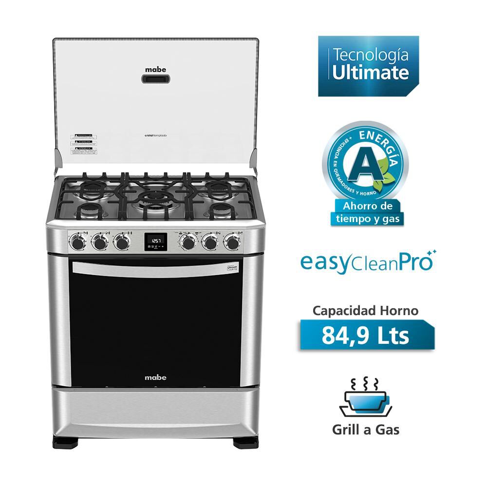 Cocina A Gas Mabe ANDES7670FX0 / 5 Quemadores image number 0.0