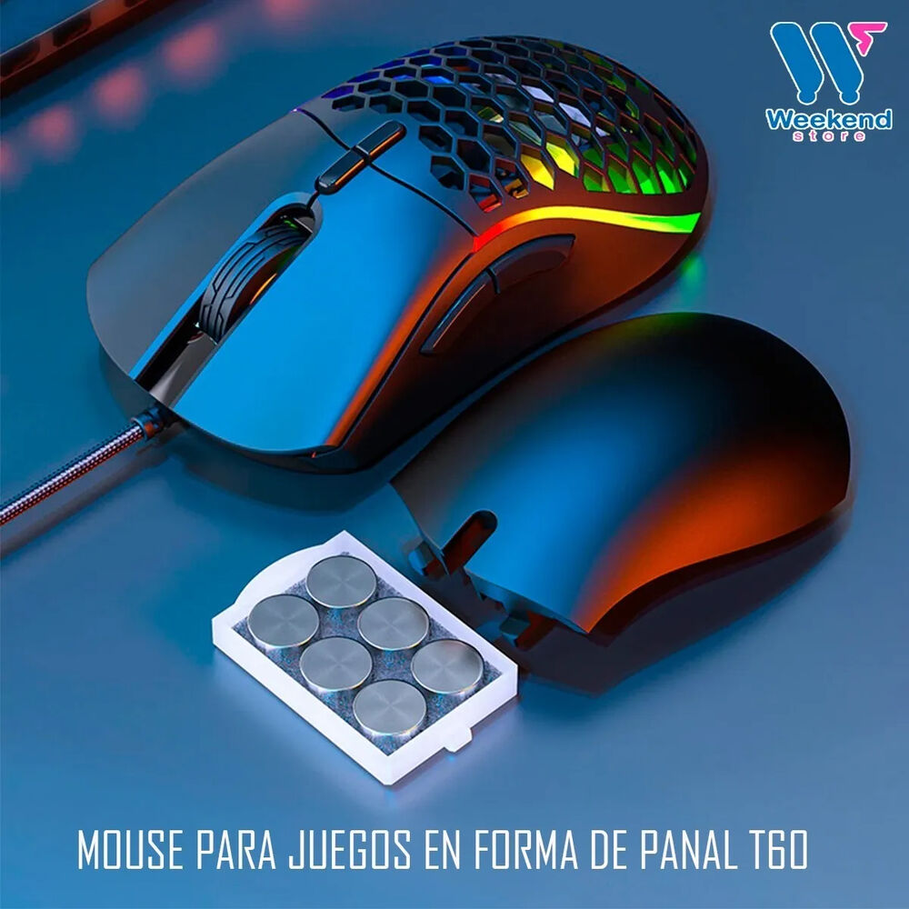 Mouse Gamer Personalizable Rgb Imice T60 6400 dpi image number 5.0