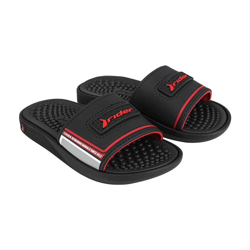 Sandalia Infantil Negro/rojo Pump Rider image number 0.0