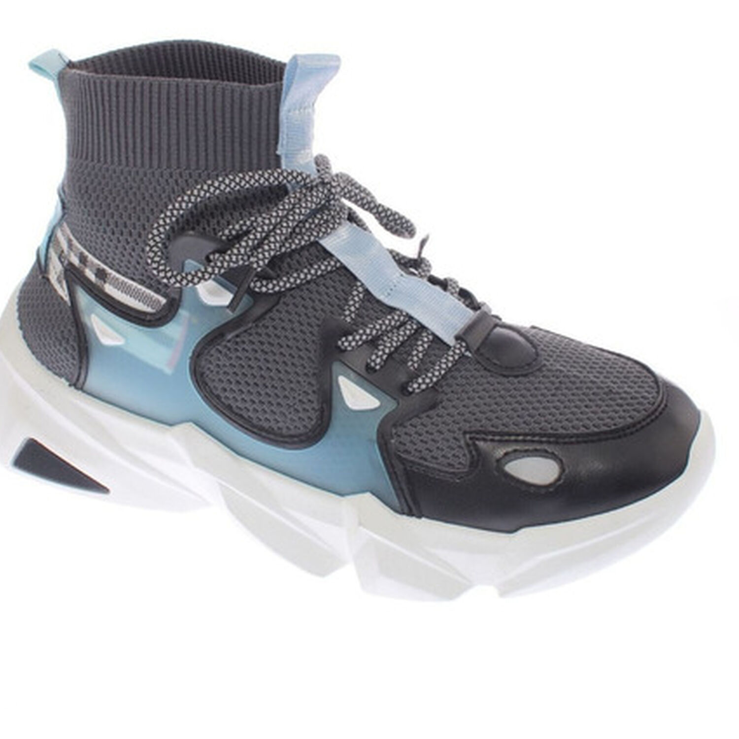 Zapatilla Ca&ntilde;a Azul V&iacute;a Franca Art: 8a197bluegrey image number 5.0