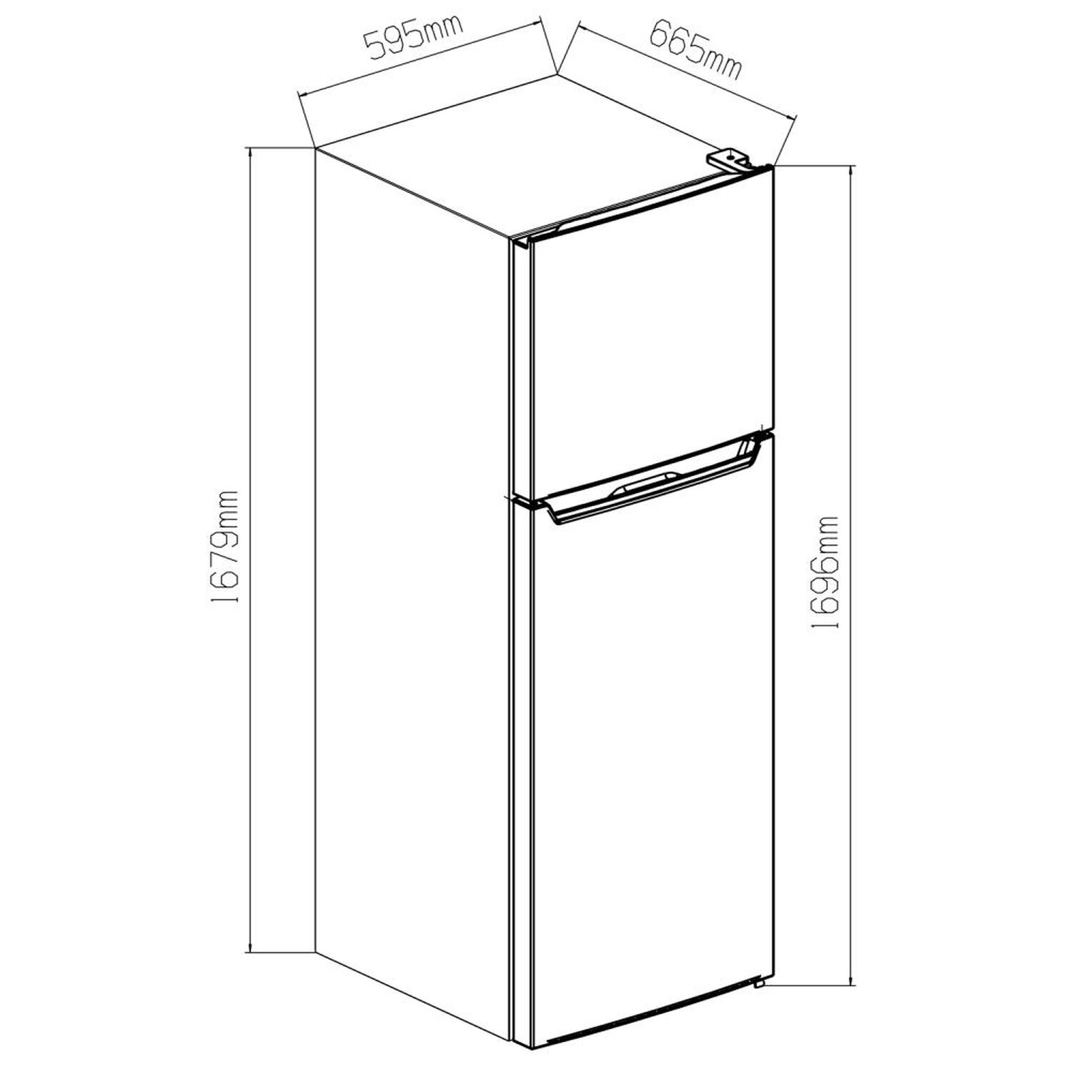 Refrigerador Top Freezer Hisense RD-43WRD / No Frost / 319 Litros / A+ image number 10.0