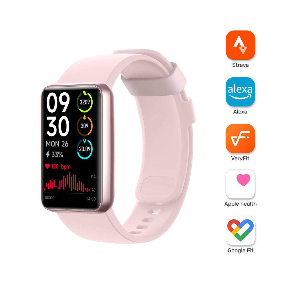 Banda Smartband Lhotse Flow 3 Pink image number 1.0