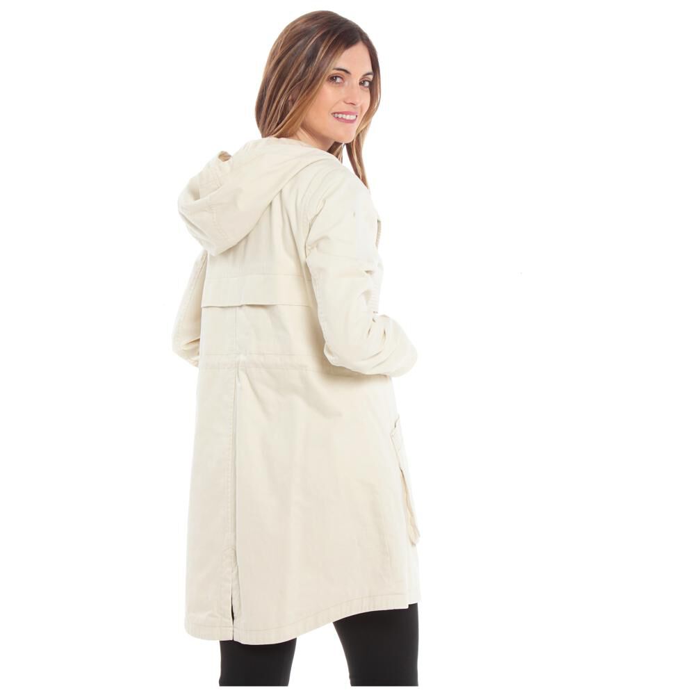 Chaqueta Forrada Con Capucha Y Ajuste En Cintura Mujer Wados en Oferta |  Hites.com