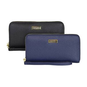 2 Billeteras De Mujer Jaeda Negra Y Azul Kenneth Cole