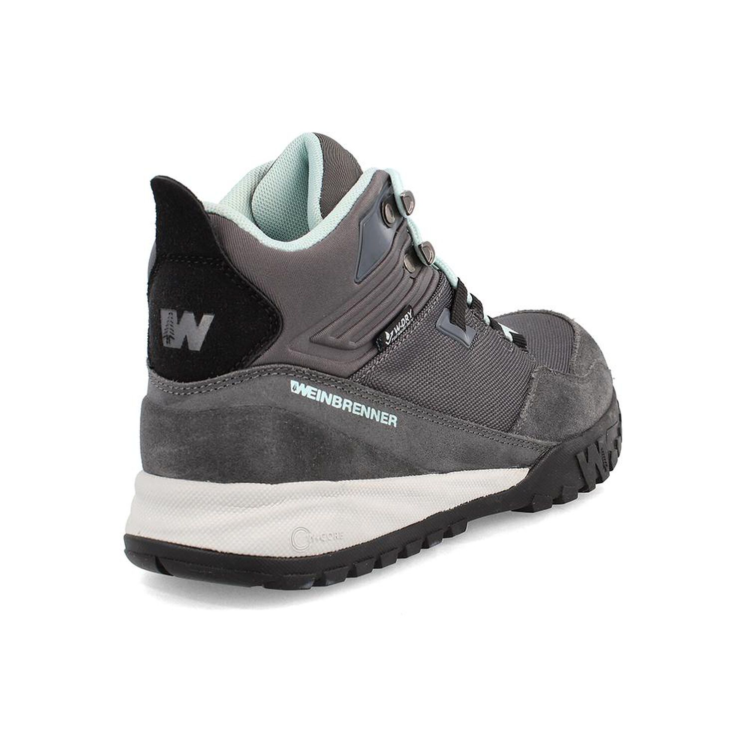 Zapatilla Outdoor Mujer Weinbrenner Beagle Whisler Mid Azul image number 2.0