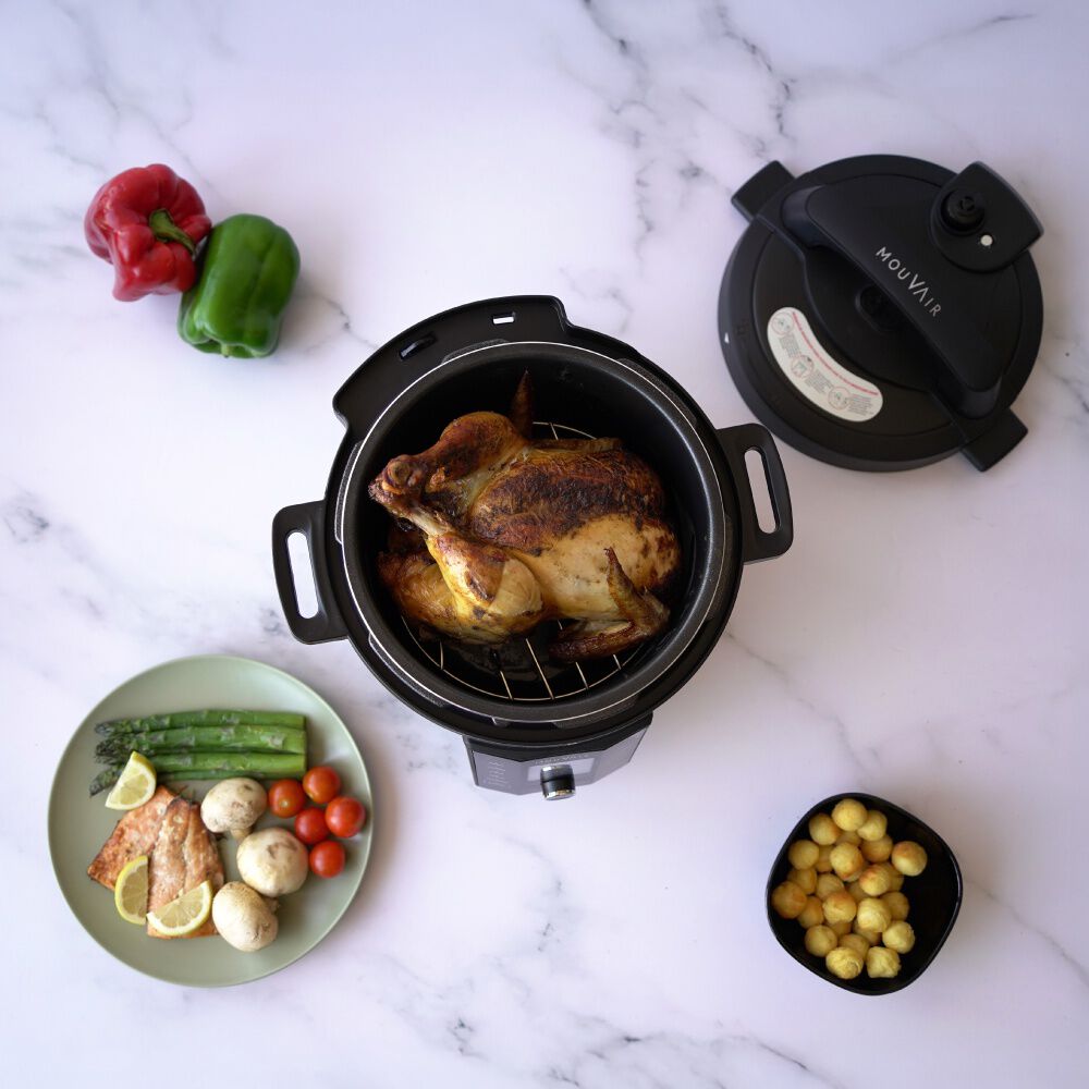 Olla El&eacute;ctrica Multifuncional + Hervidor Inteligente Mouvair Swan image number 6.0