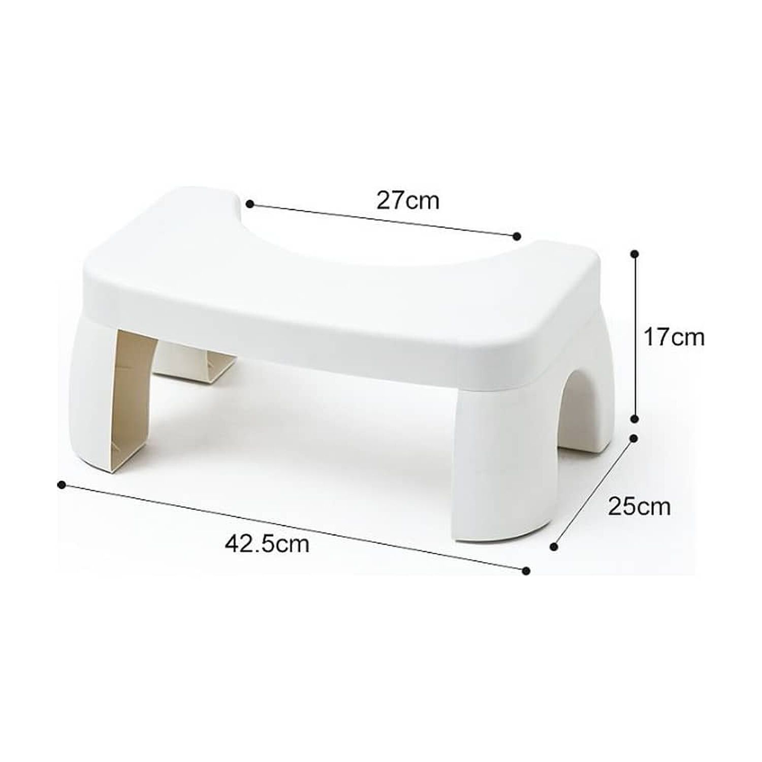 Escal&oacute;n Taburete De Ba&ntilde;o Ergon&oacute;mico Reposa Pies image number 1.0